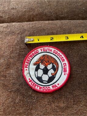 Fleetwood Youth Soccer Club Fleetwood, PA Embroidery Patch